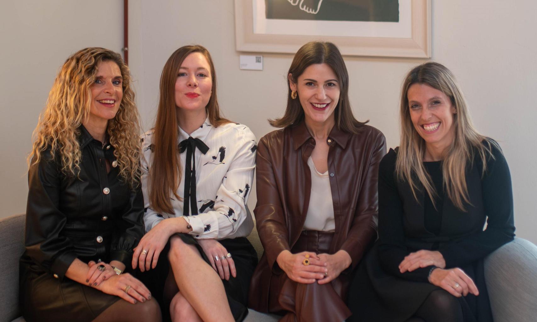 Eva Vila-Massanes, Liana Grieg, Natalie Batlle y Carla Crespo, fundadoras de Juno House