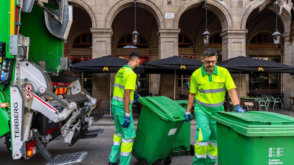 Recogida de residuos en Barcelona