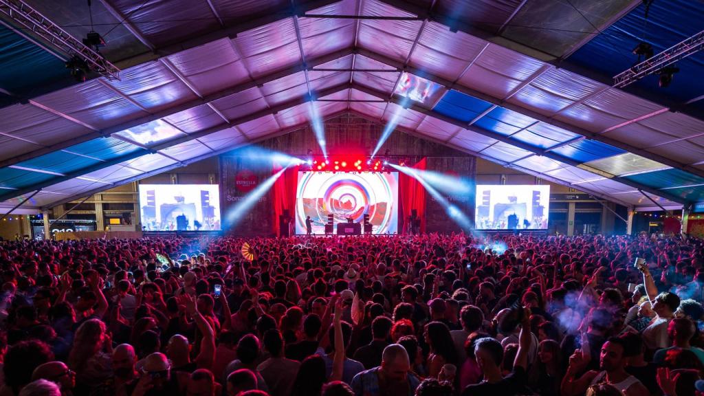 Ambiente en el Festival Sónar de Barcelona