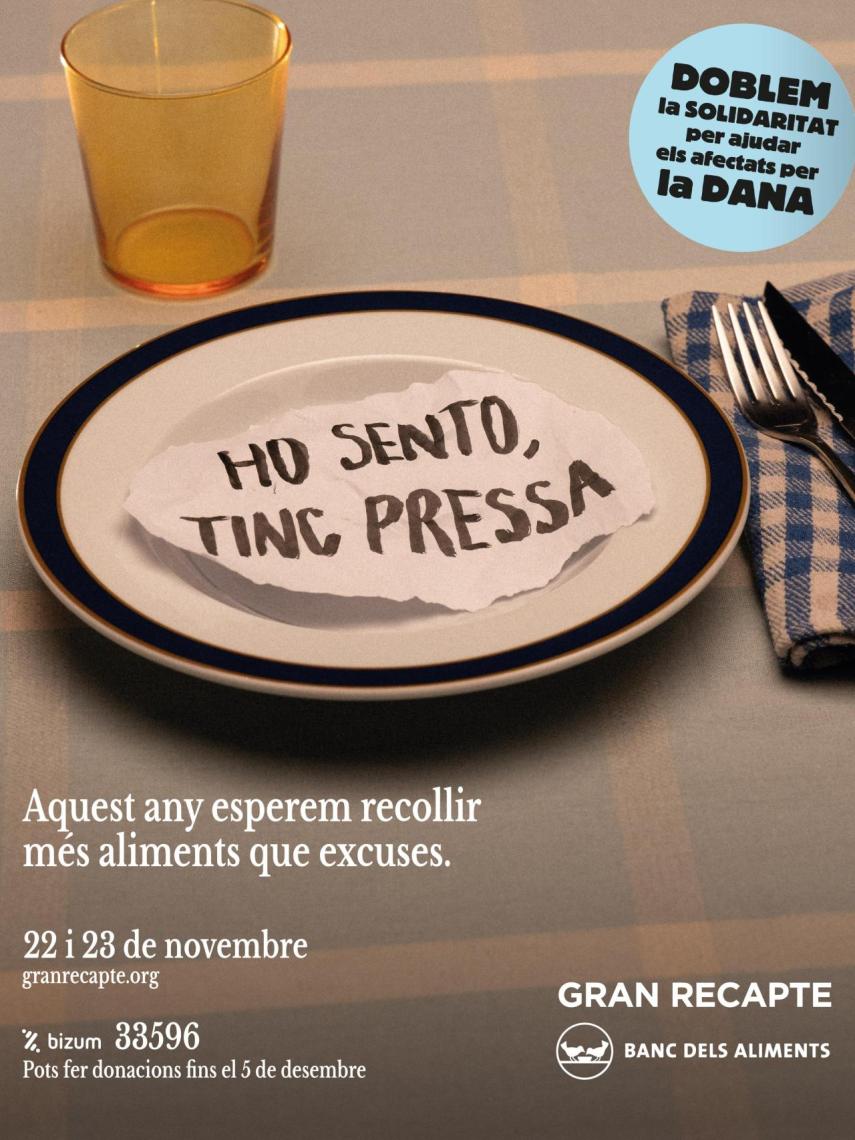 Campaña del Banc dels Aliments para el Gran Recapte 2024