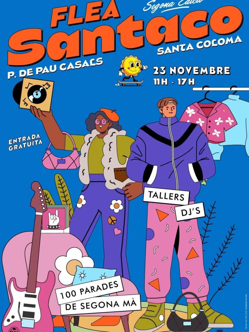 Poster del Flea Market Santako