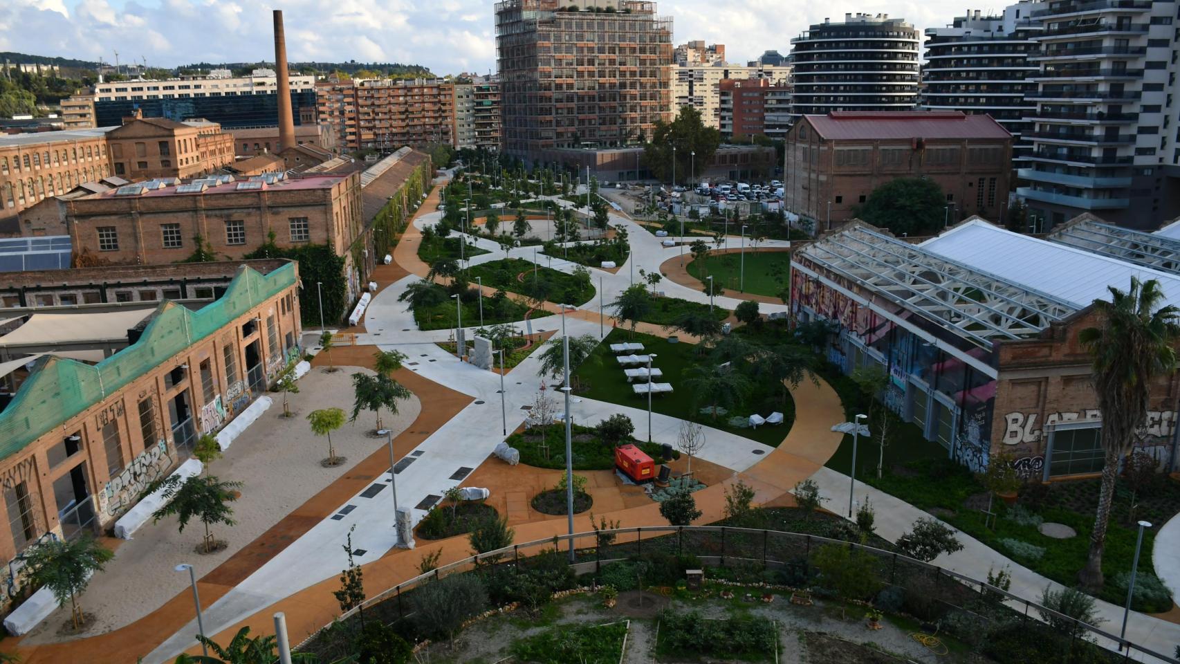 Nuevo parque con más de 25.000 m² de zona verde en La Bordeta