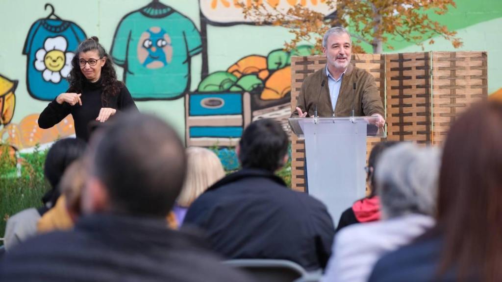 Presentación de la nueva plaza de la Verneda