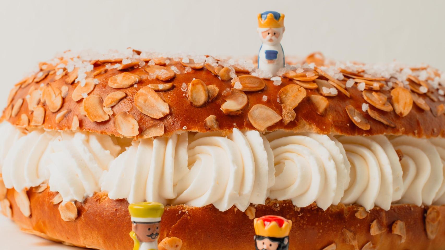 Roscón de Reyes de la pastelería Brunells de Barcelona