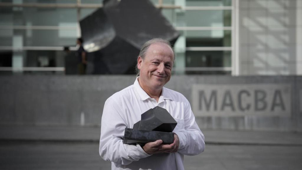 Iban Aranberri, ganador de la primera edición del Premio Fundación MACBA