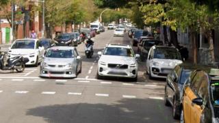 Barcelona eliminará más de 150 aparcamientos con un nuevo carril bici junto a la Meridiana