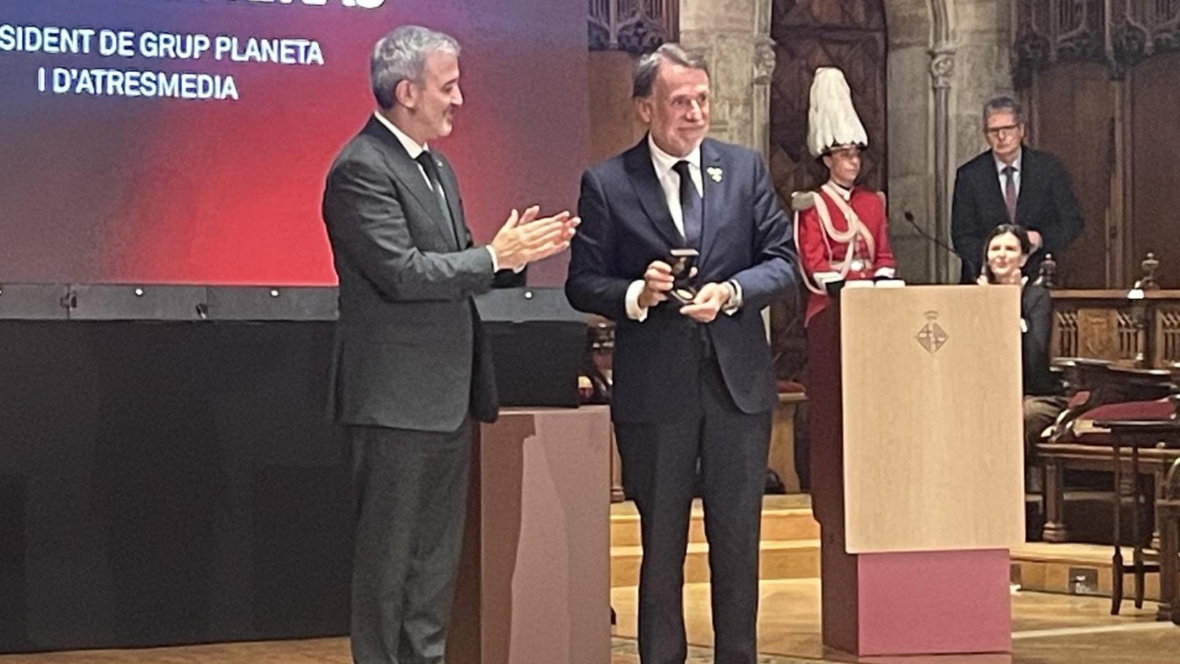 El Grupo Planeta recibe la Medalla de Oro