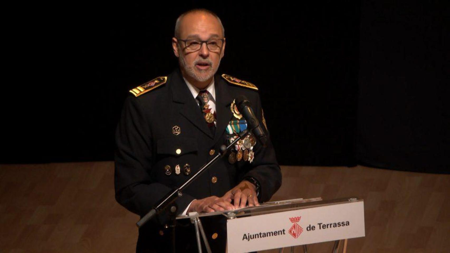 Antoni Flores, el hasta ahora jefe de la Policía Municipal de Terrassa