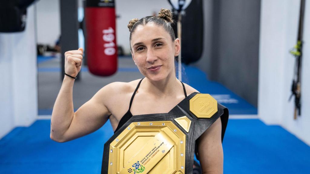 Isabel Calvo, campeona mundial de MMA amateur