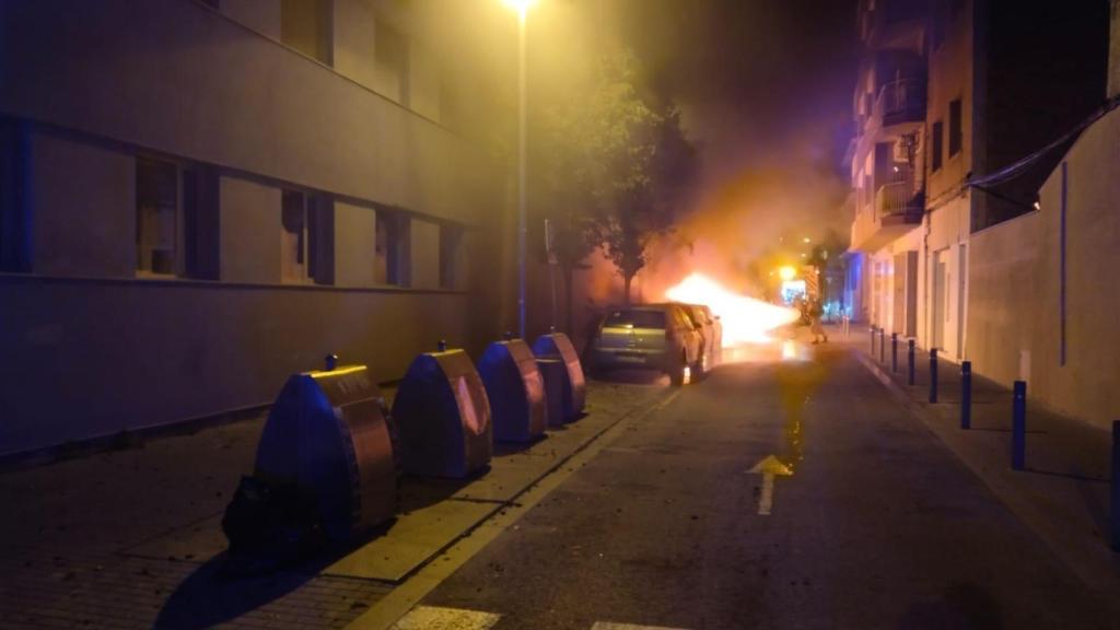 Incendio esta madrugada en Sant Adrià