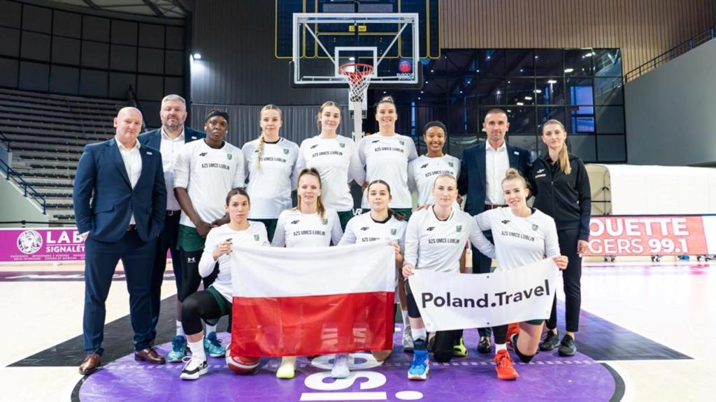 Jugadoras de baloncesto del Polski Cukier AZS UMCS Lublin