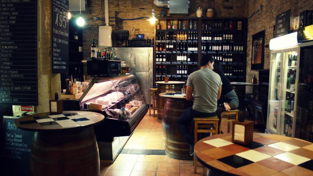 Interior del Celler Cal Marino