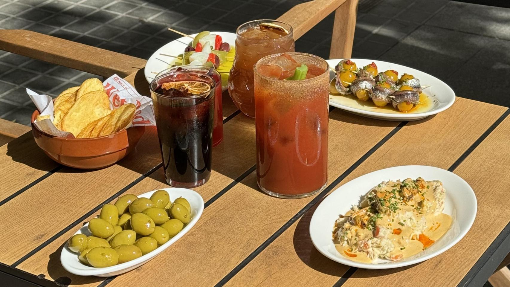 Tapas y platillos de V de Vermut