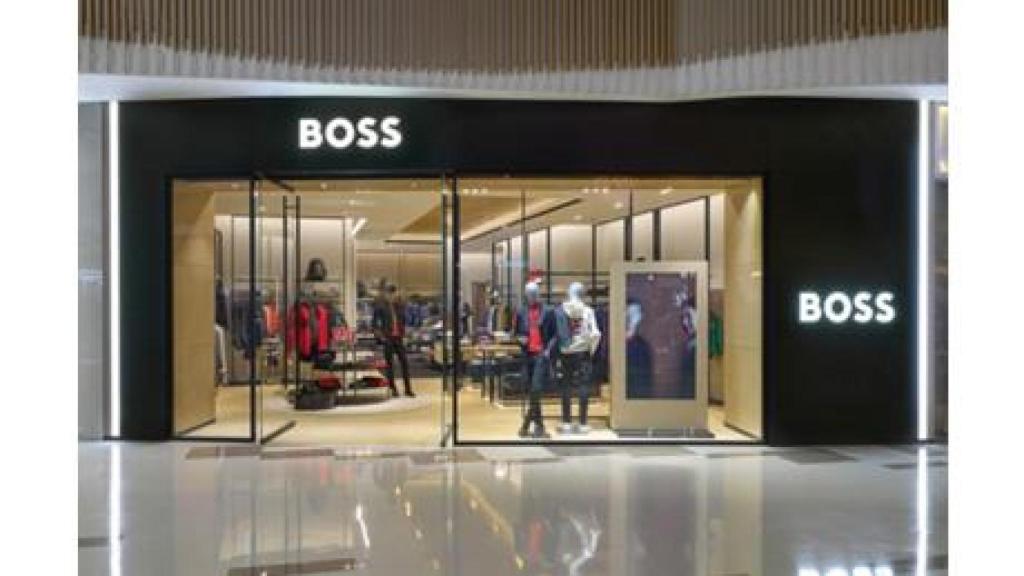 La actual tienda de Hugo Boss en paseo de Gràcia