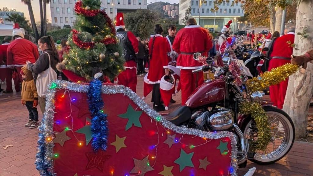 La IV edición de la Papanoelada Motera de Santa Coloma