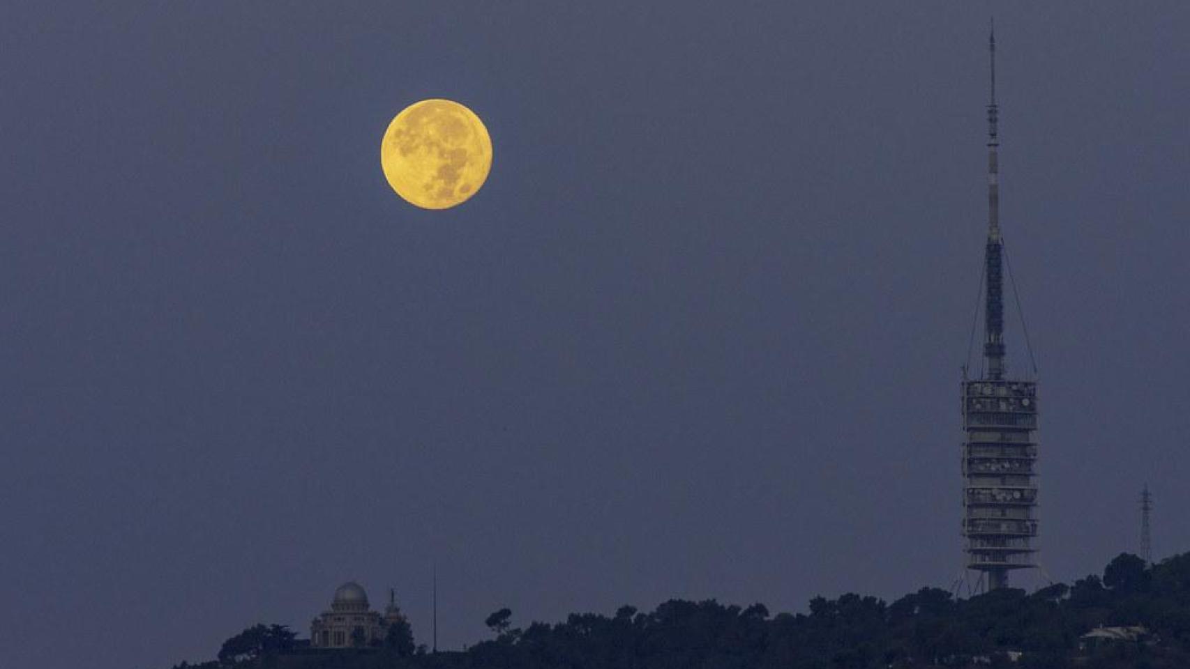 Luna llena en Barcelona