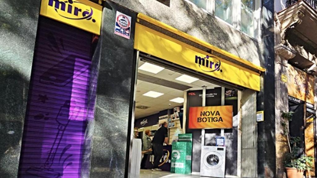 Tienda Miró en la calle de València