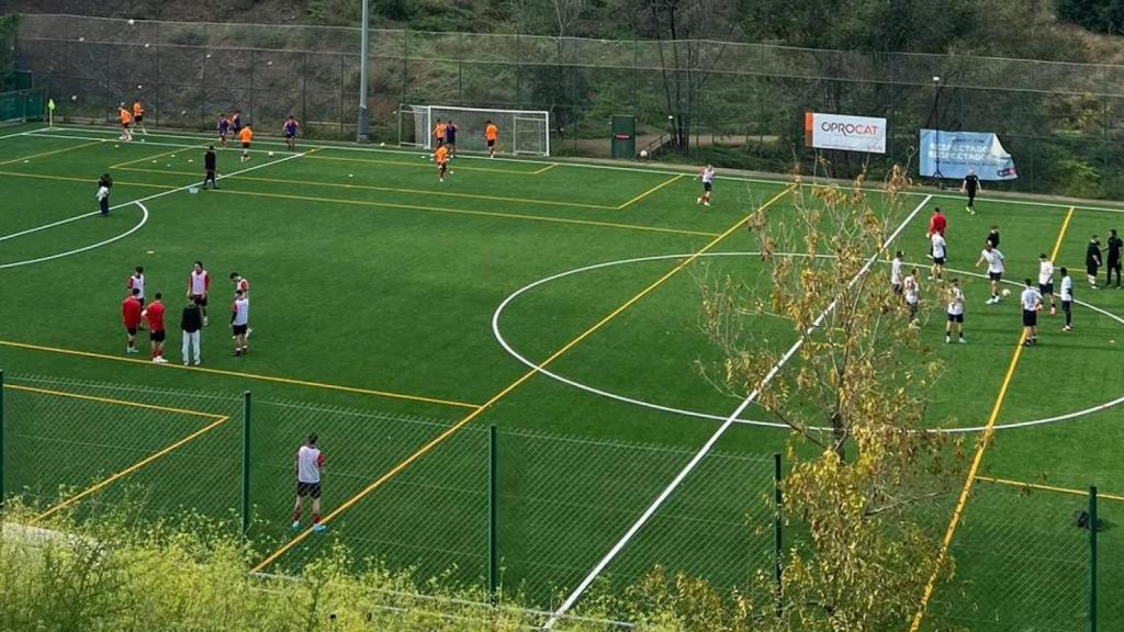 Entrenament a Ciutat Meridiana