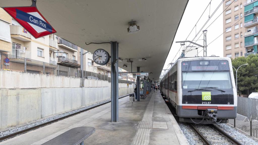 Las vías de tren de Sant Vicenç dels Horts