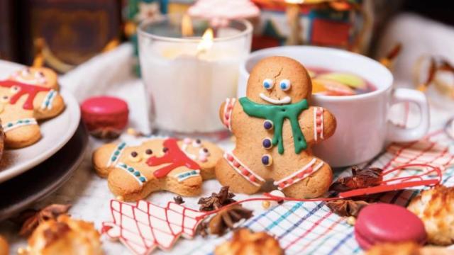 Dulces de Navidad en una imagen de archivo