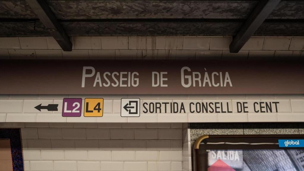 Metro Passeig de gràcia