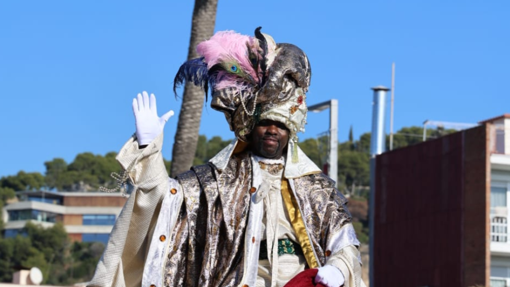 El rey mago Baltasar, en Castelldefels