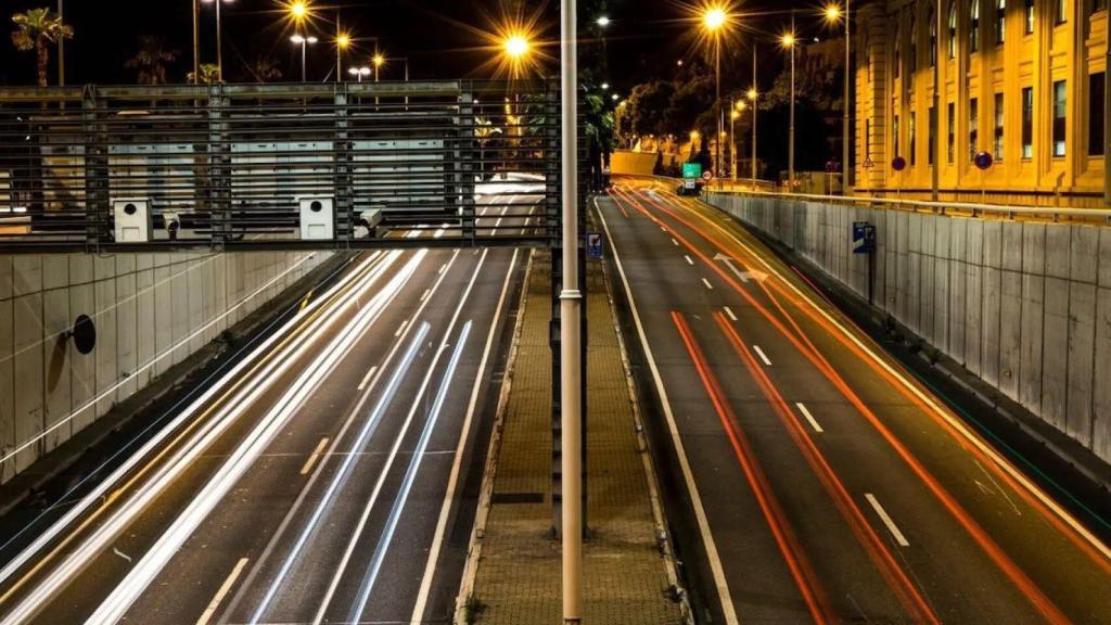 Radares instalados en la Ronda de Barcelona