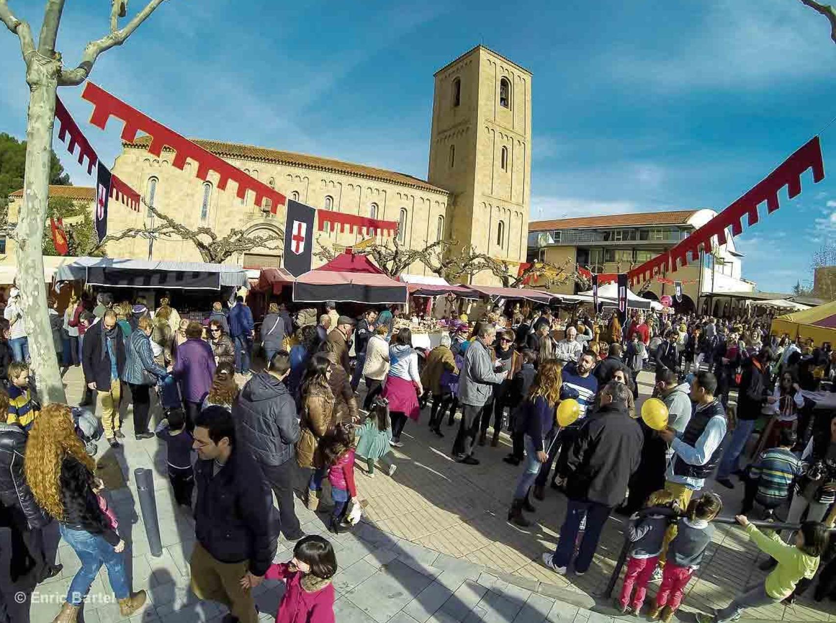 Edición anterior de la feria medieval de Parets del Vallès