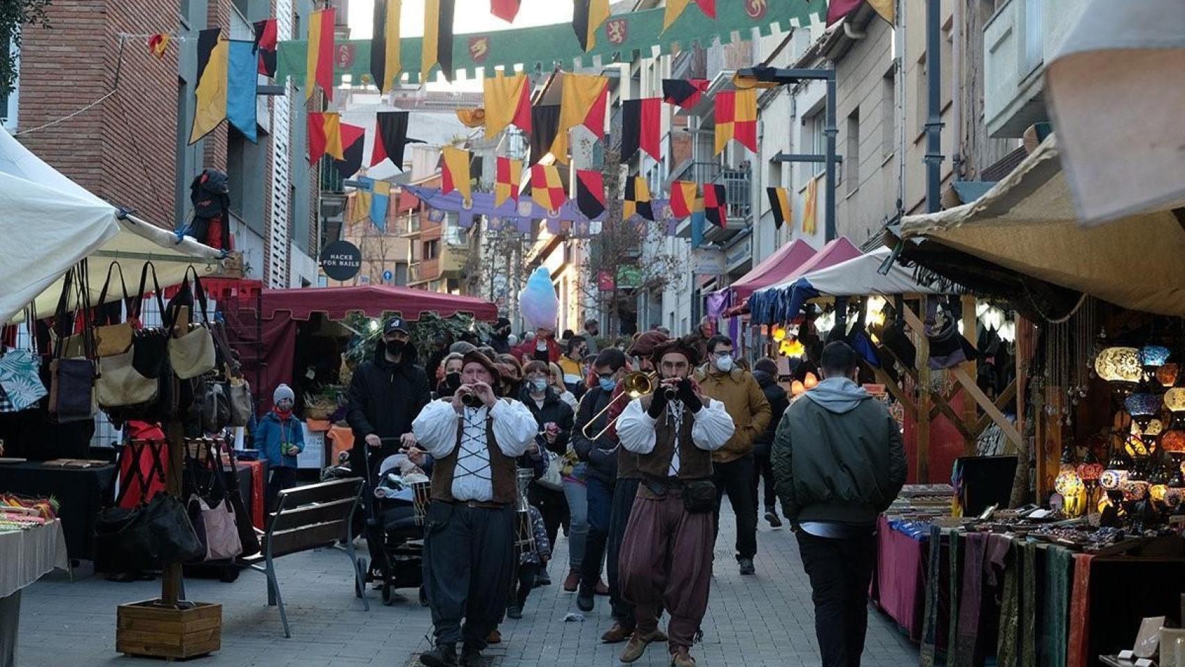 Edición anterior de la feria medieval de Parets del Vallès