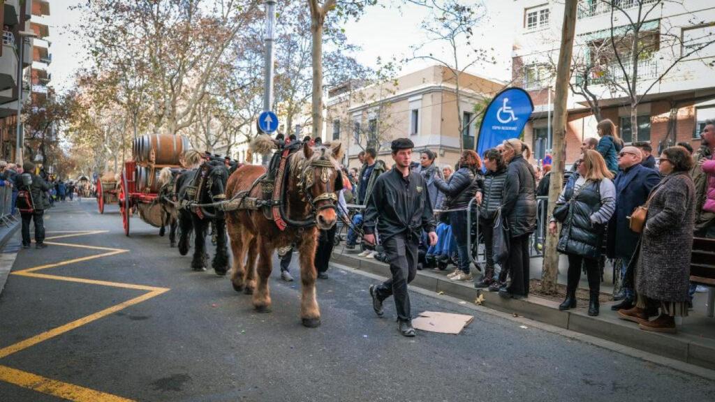 Imagen de archivo de los Tres Tombs de Sant Andreu de Palomar