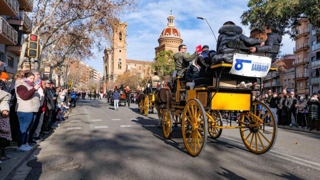 Imagen de archivo de los Tres Tombs de Sant Andreu de Palomar