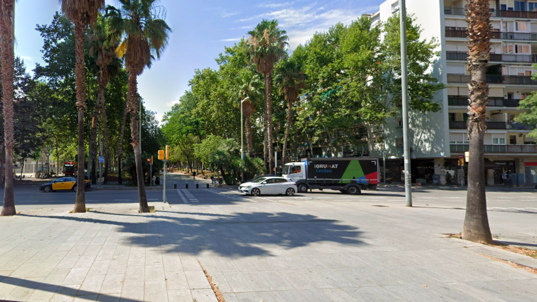 La Rambla Prim con Guipúzcoa donde se manifestarán los vecinos