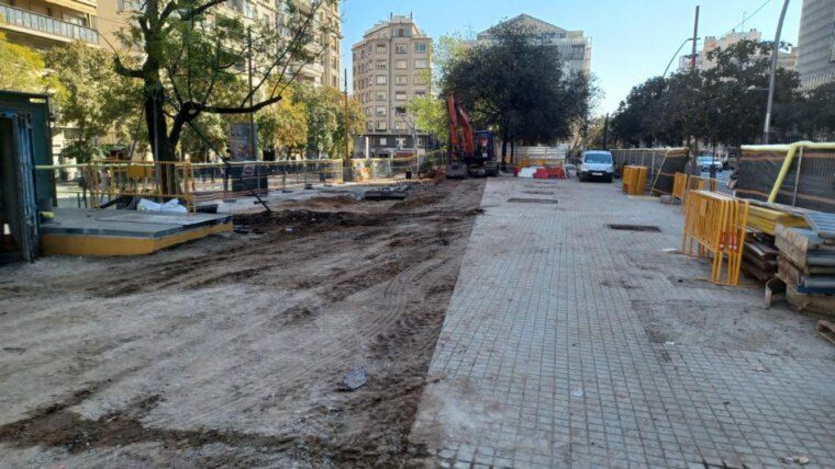 Afectaciones por las obras de ampliación de la L8 de FGC en Barcelona