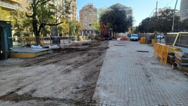 Afectaciones por las obras de ampliación de la L8 de FGC en Barcelona