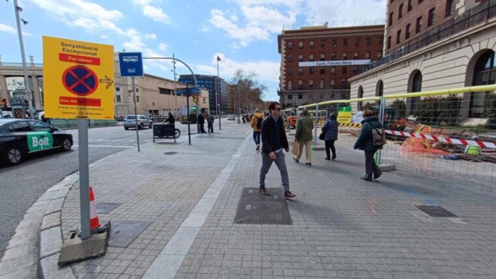 Afectaciones por las obras de la L8 en Barcelona