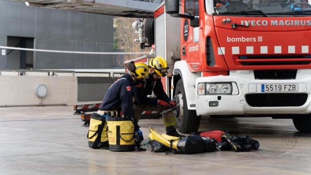 Bomberos de la Generalitat en una imagen de archivo