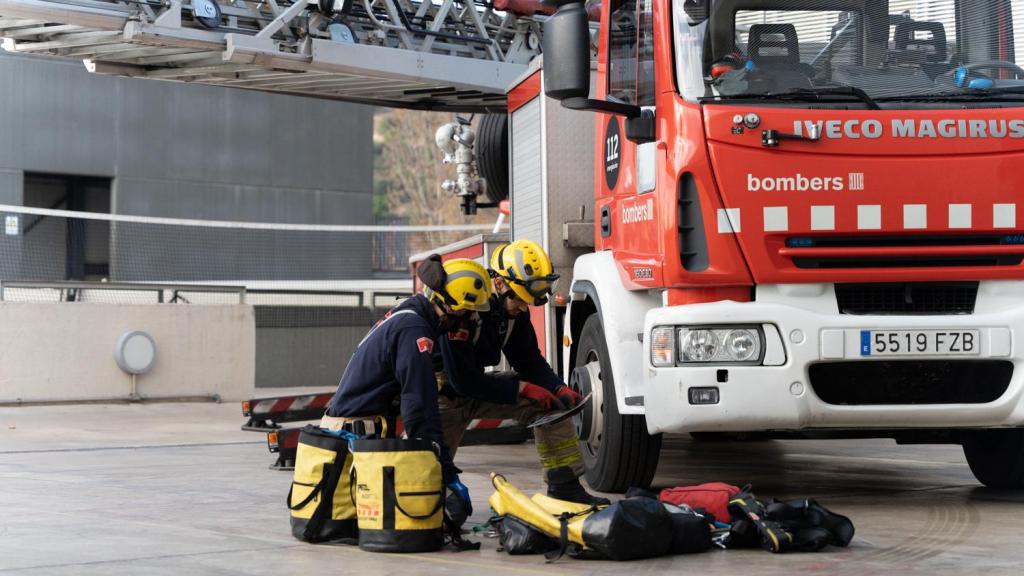 Bomberos de la Generalitat en una imagen de archivo