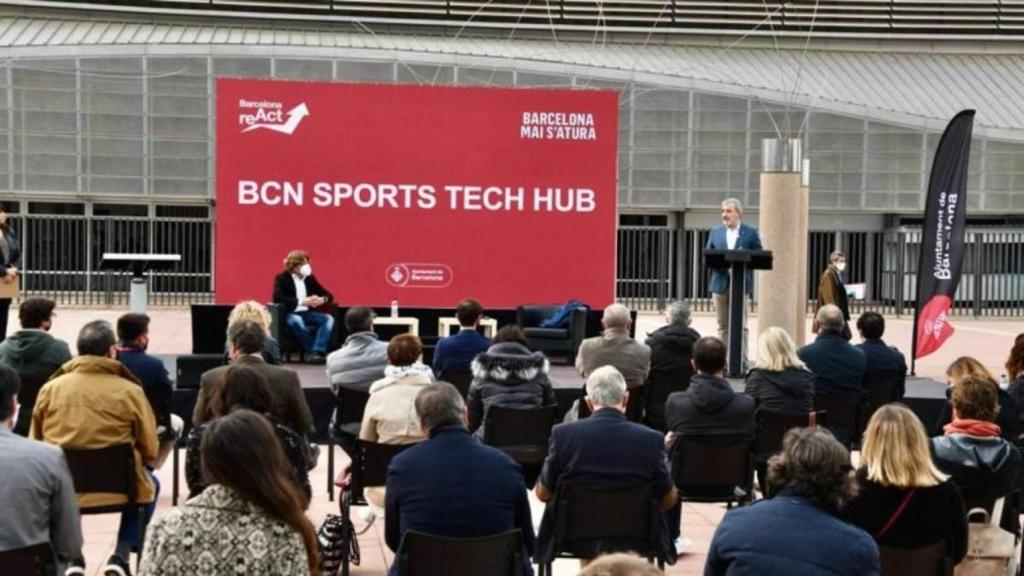 Presentació del Barcelona Sports Tech Hub