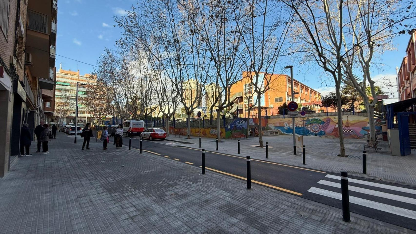 Remodelación de la calle de Severo Ochoa, en Esplugues