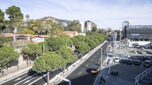 Avenida dels Països Catalans tras su remodelación