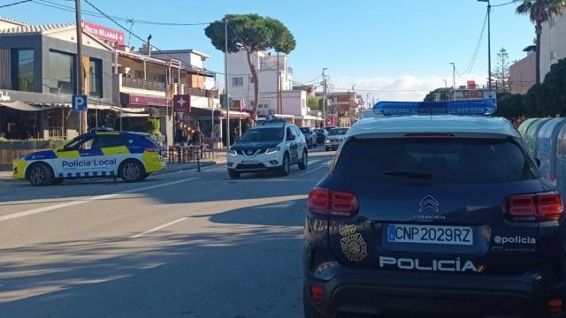 Coches de la policía local de Castelldefels