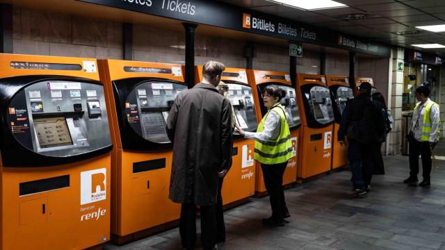 Máquinas de venta de billetes de Rodalies