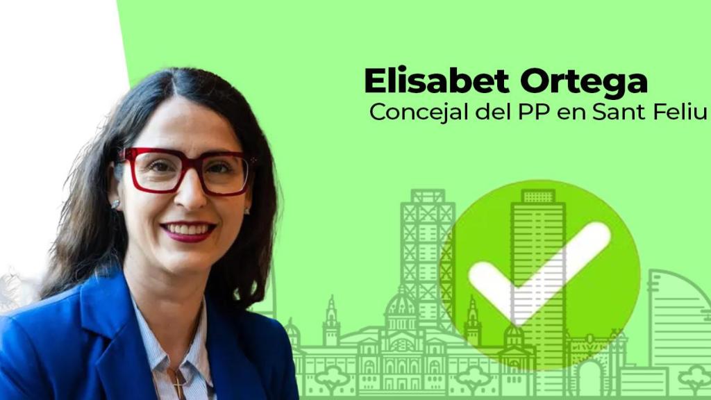 Elisabet Ortega, líder del PP en Sant Feliu