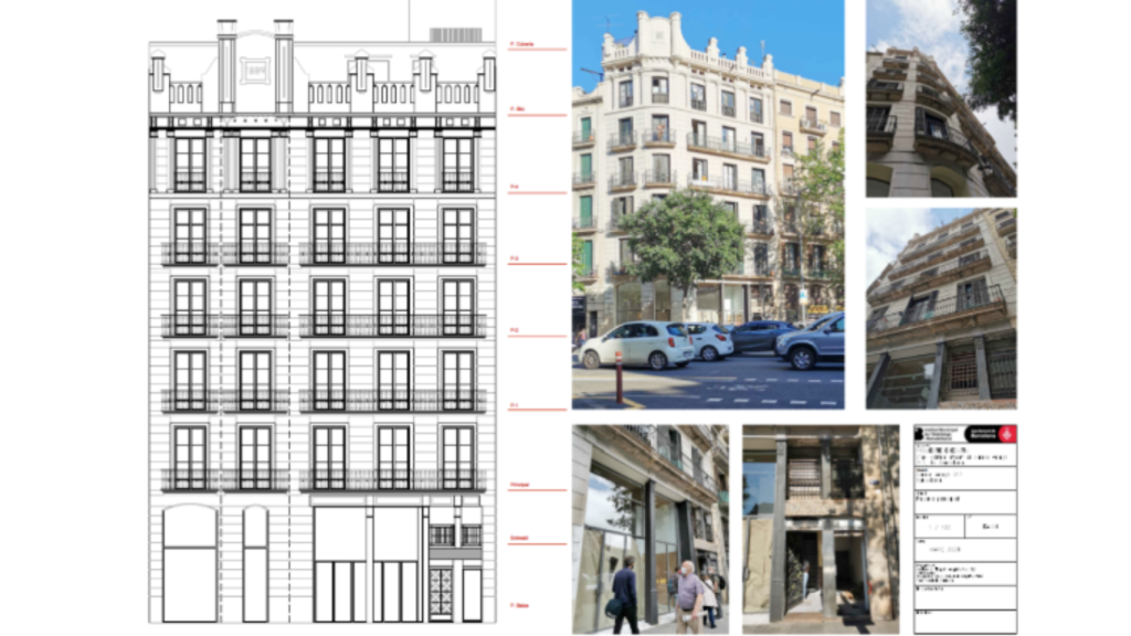 Extracto del proyecto de rehabilitación del edificio