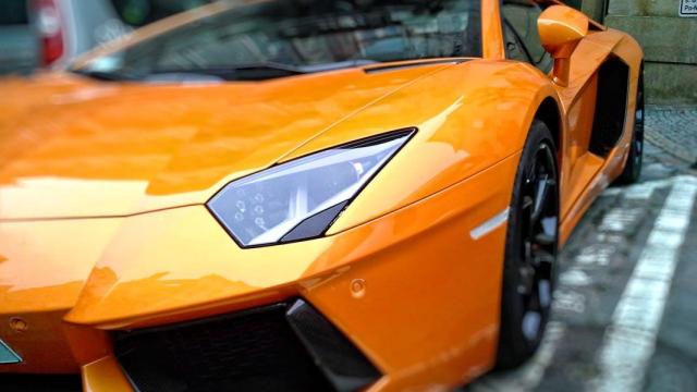 Lamborghini Gallardo naranja