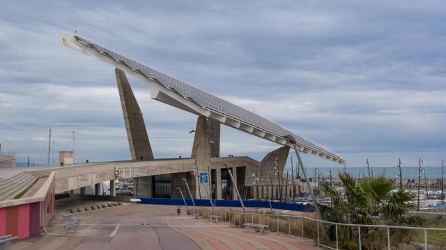 La pérgola fotovoltaica del Fòrum, un icono de innovación en Barcelona