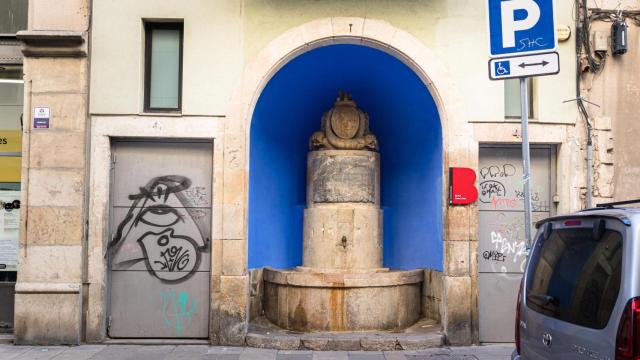 Fuente de la calle Nou de la Rambla