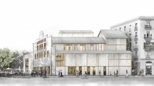 Render del Teatre Arnau de Barcelona