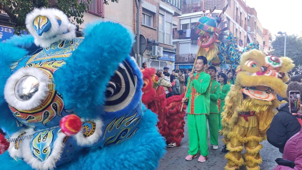 Celebració de l'Any Nou Xinès a Santa Coloma