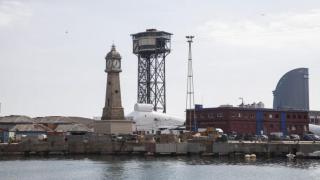 Un bus náutico del Maremagnum a la Torre del Reloj, el proyecto del Port de Barcelona este 2025